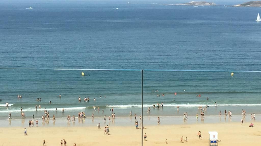 Mirando Al Mar. Playa America Nigran Exterior photo